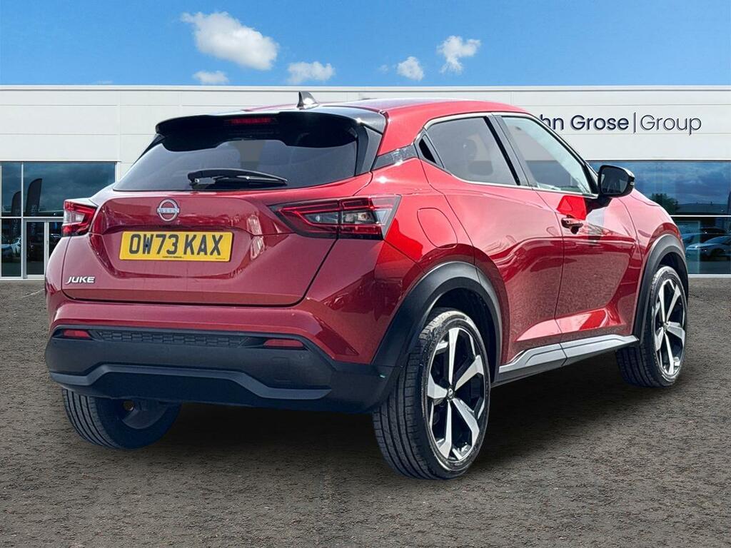 Nissan Juke 1.0 Dig-t 114 Tekna Hatchback OW73KAX Red #3