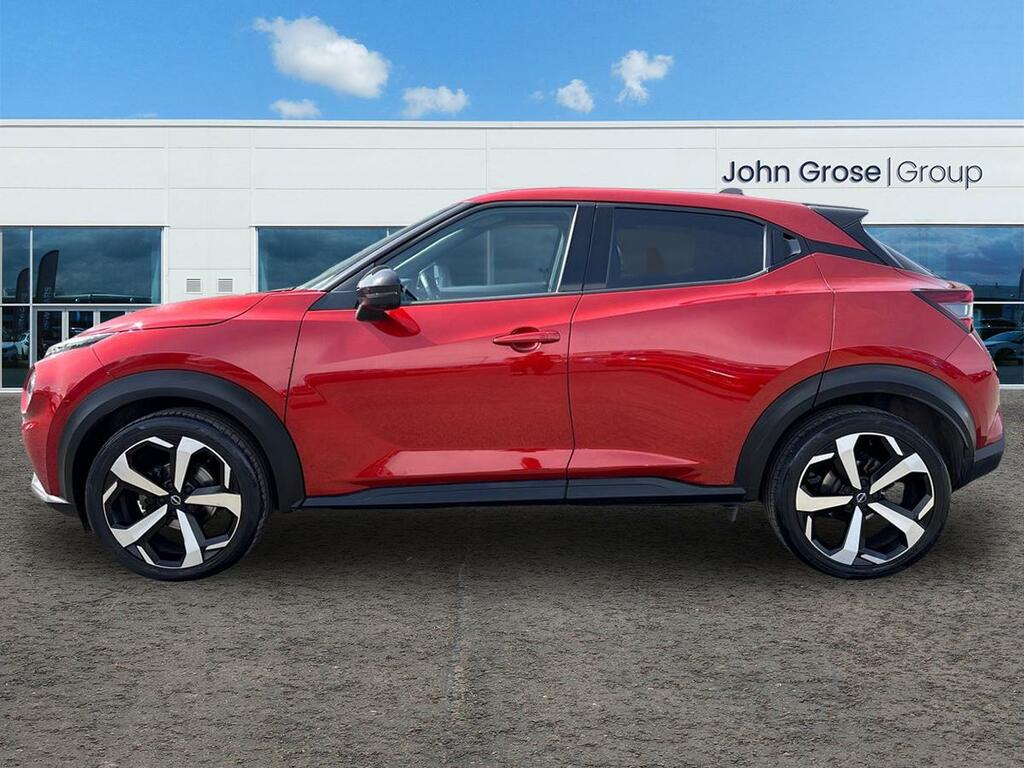 Nissan Juke 1.0 Dig-t 114 Tekna Hatchback OW73KAX Red #6