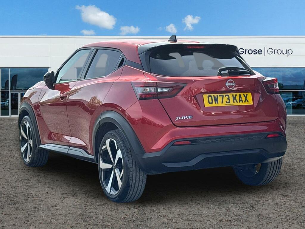 Nissan Juke 1.0 Dig-t 114 Tekna Hatchback OW73KAX Red #5