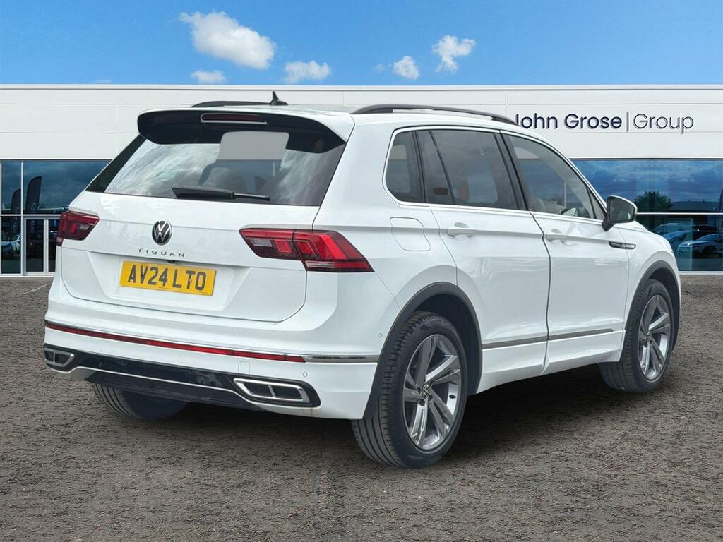 Volkswagen Tiguan 1.5 Tsi 150 R-line Edition Dsg Estate AV24LTO White #3