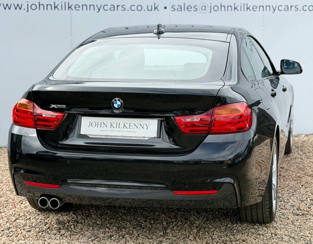 BMW 4 Series Gran Coupe 420D M Sport Hatchback Black #6