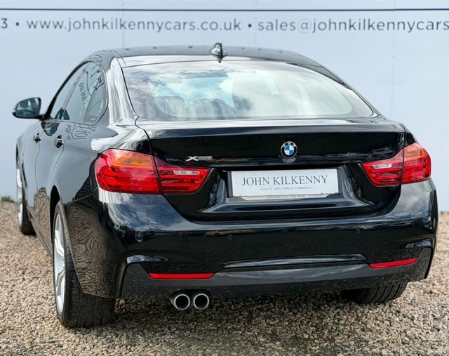 BMW 4 Series Gran Coupe 420D M Sport Hatchback Black #4