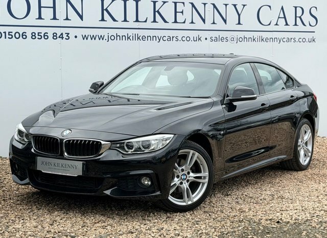BMW 4 Series Gran Coupe 420D M Sport Hatchback Black #3