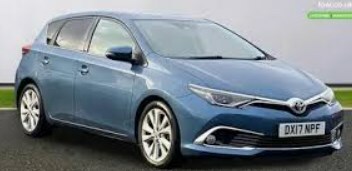 Toyota Auris 1.2T Icon Blue