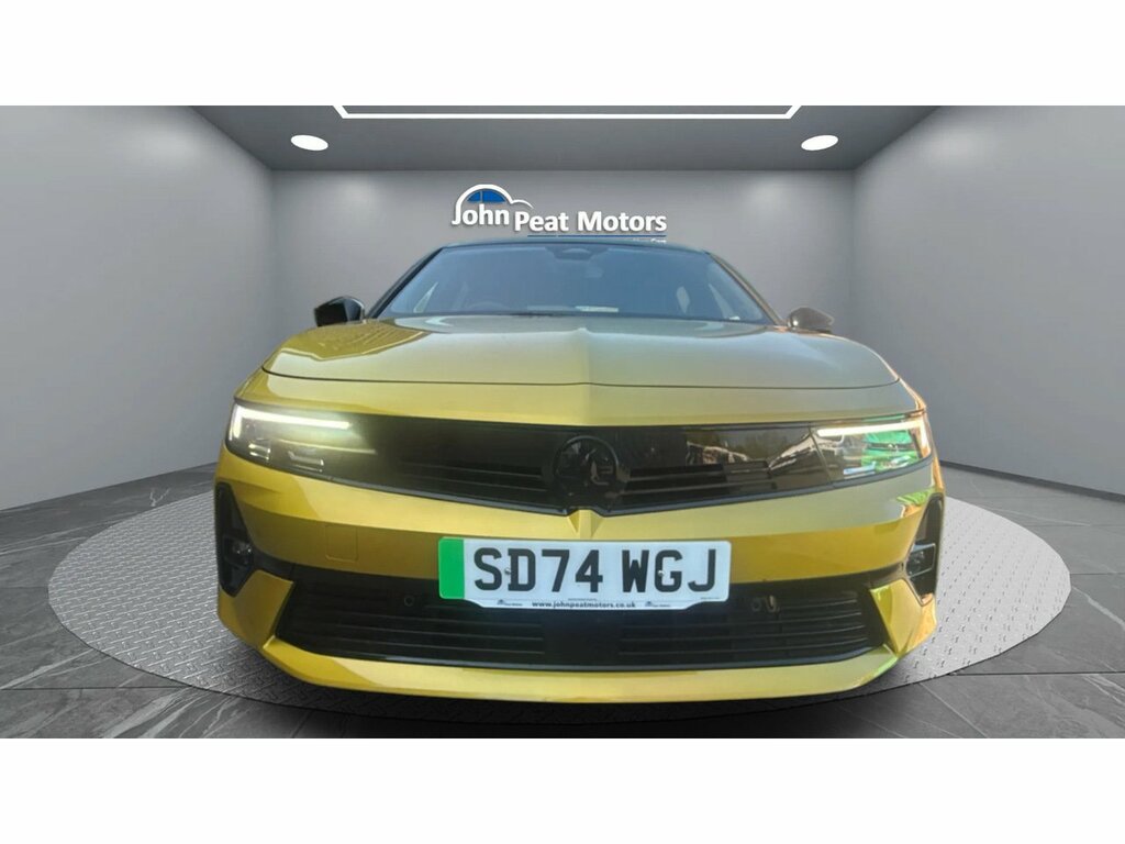 Vauxhall Astra Ultimate SD74WGJ Yellow #2
