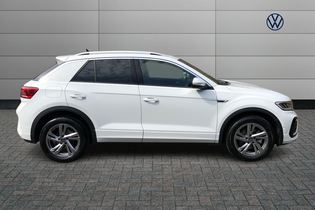 Volkswagen T-Roc 2.0 Tdi 150 Evo R-line Dsg KJ25CWX White #4