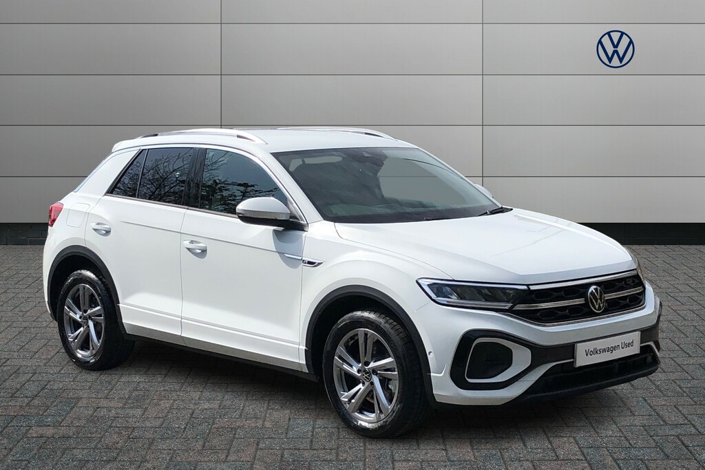Volkswagen T-Roc 2.0 Tdi 150 Evo R-line Dsg White