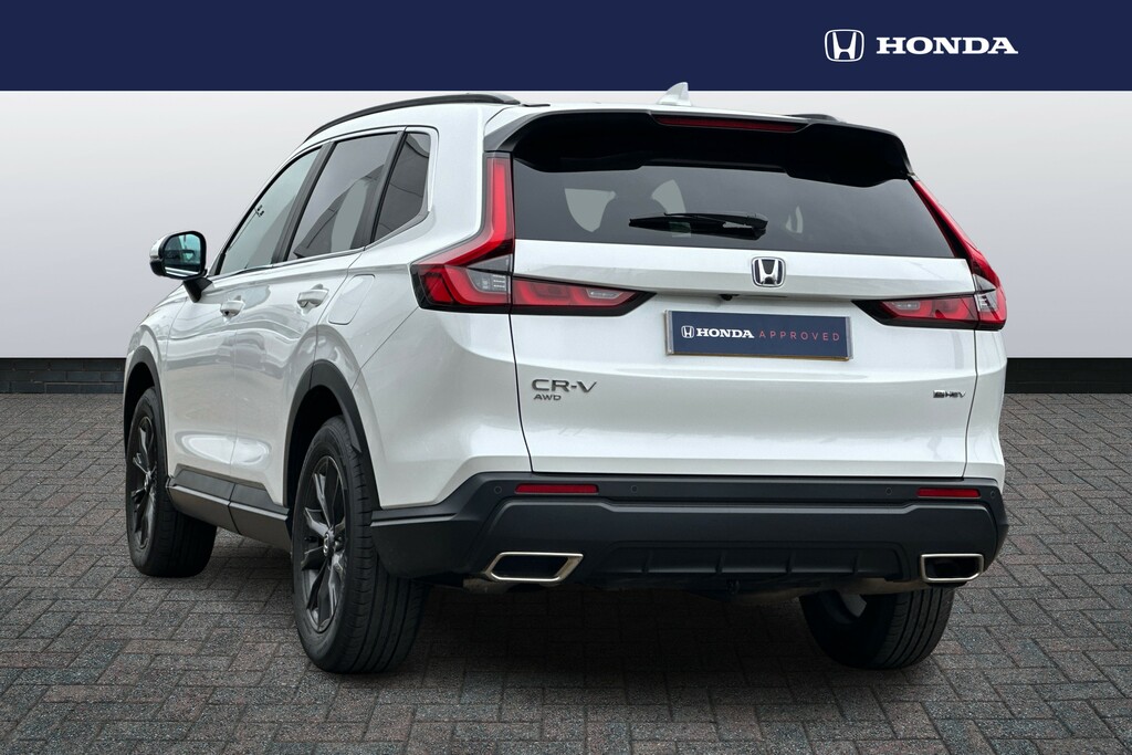 Honda Cr-V 2.0 Ehev Advance Ecvt OU75RYJ White #4