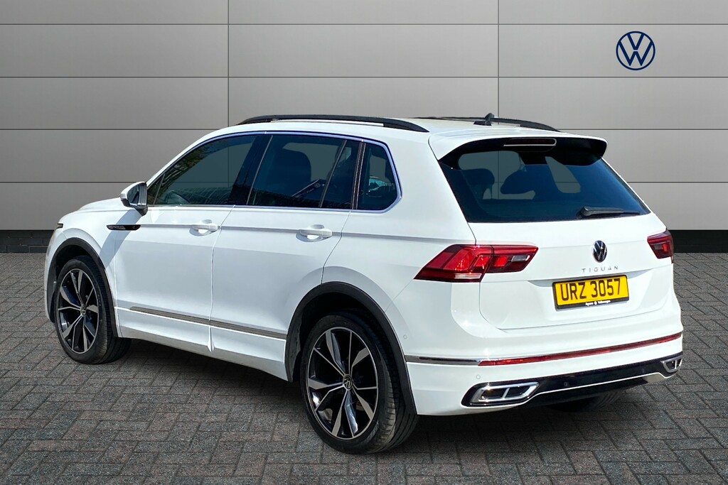 Volkswagen Tiguan 1.5 Tsi 150 R-line Dsg URZ3057 White #3