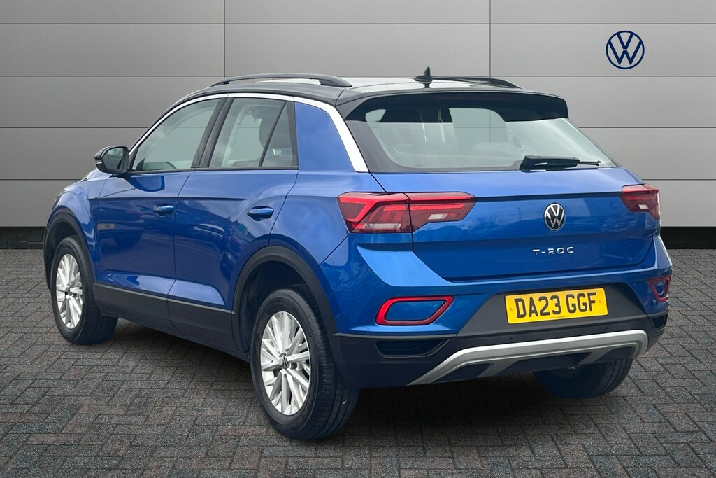 Volkswagen T-Roc 1.0 Tsi Life DA23GGF Blue #3