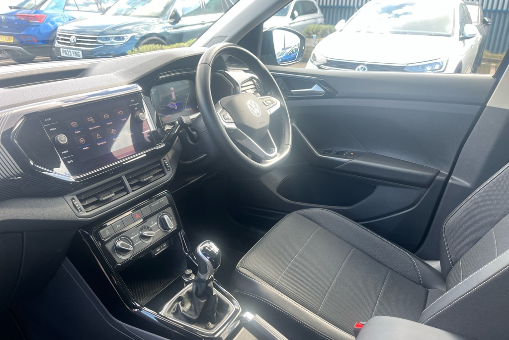 Volkswagen T-Cross 1.0 Tsi 110 Black Edition PL23FVG Blue #2
