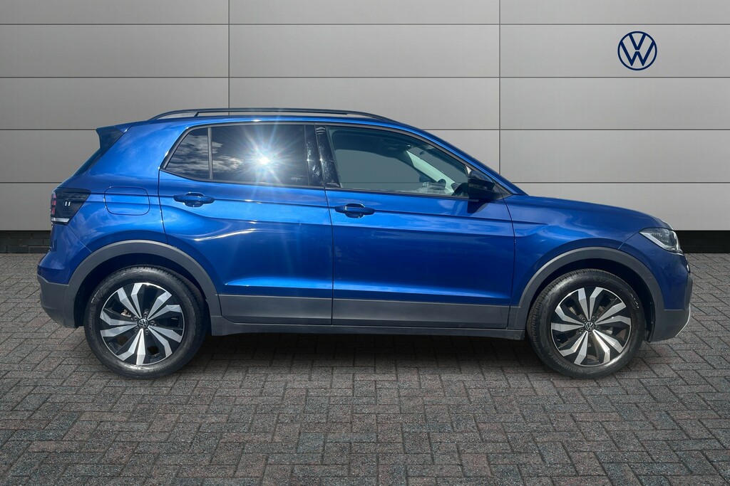 Volkswagen T-Cross 1.0 Tsi 110 Black Edition PL23FVG Blue #4