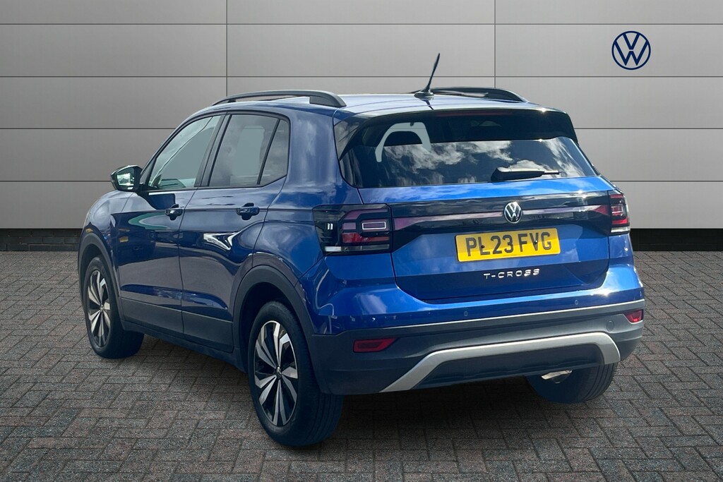 Volkswagen T-Cross 1.0 Tsi 110 Black Edition PL23FVG Blue #3