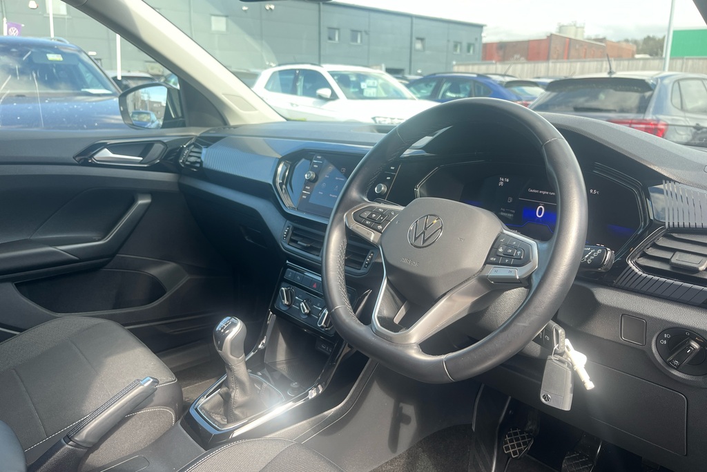 Volkswagen T-Cross 1.0 Tsi 110 Black Edition PL23FVG Blue #6