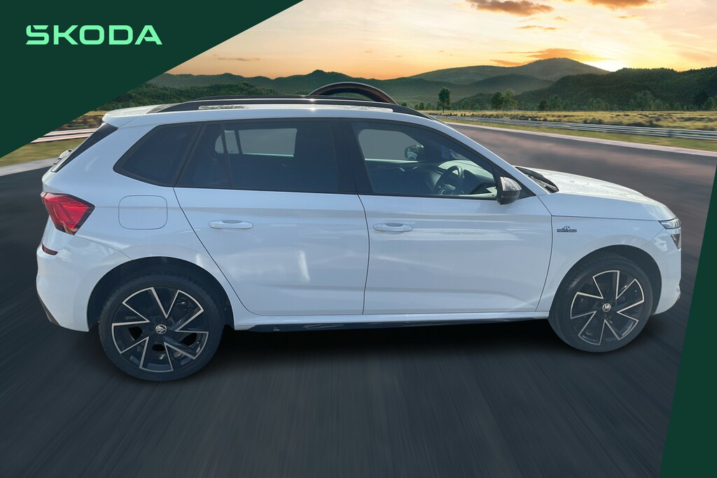 Skoda Kamiq 1.0 Tsi 110 Monte Carlo Dsg SM72LFB White #4