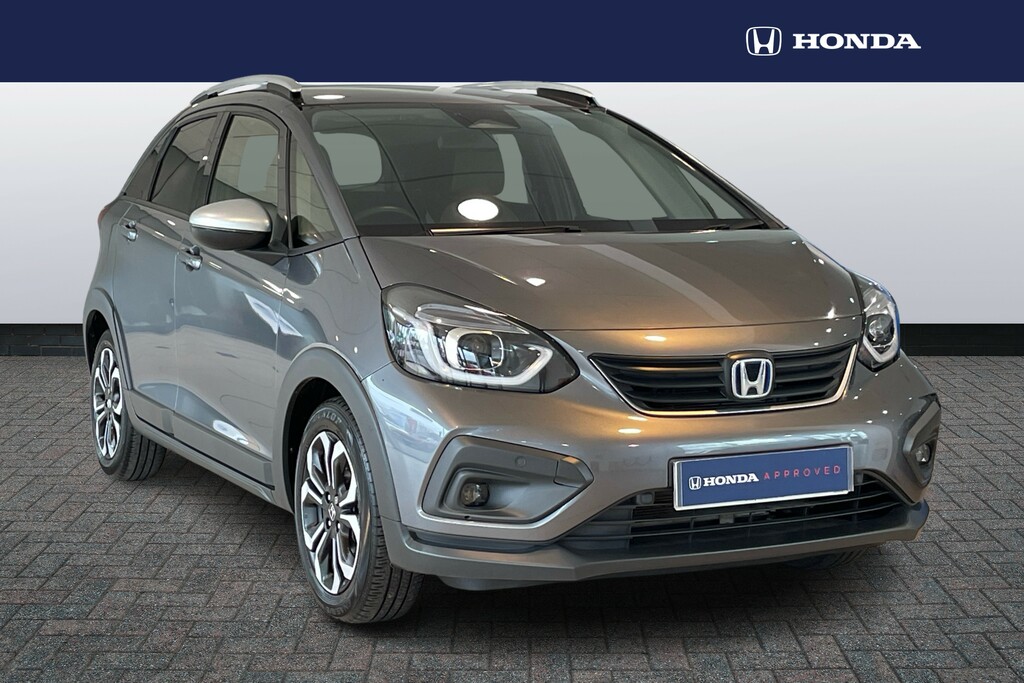Honda Jazz 1.5 I-mmd Hybrid Crosstar Ex Ecvt Grey