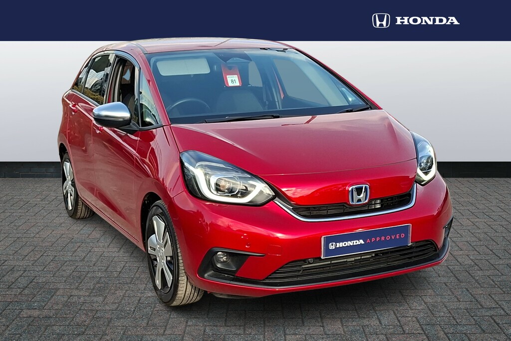 Honda Jazz 1.5 I-mmd Hybrid Ex Ecvt Red