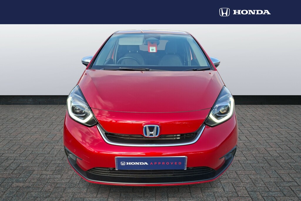 Honda Jazz 1.5 I-mmd Hybrid Ex Ecvt GJ23KZM Red #4