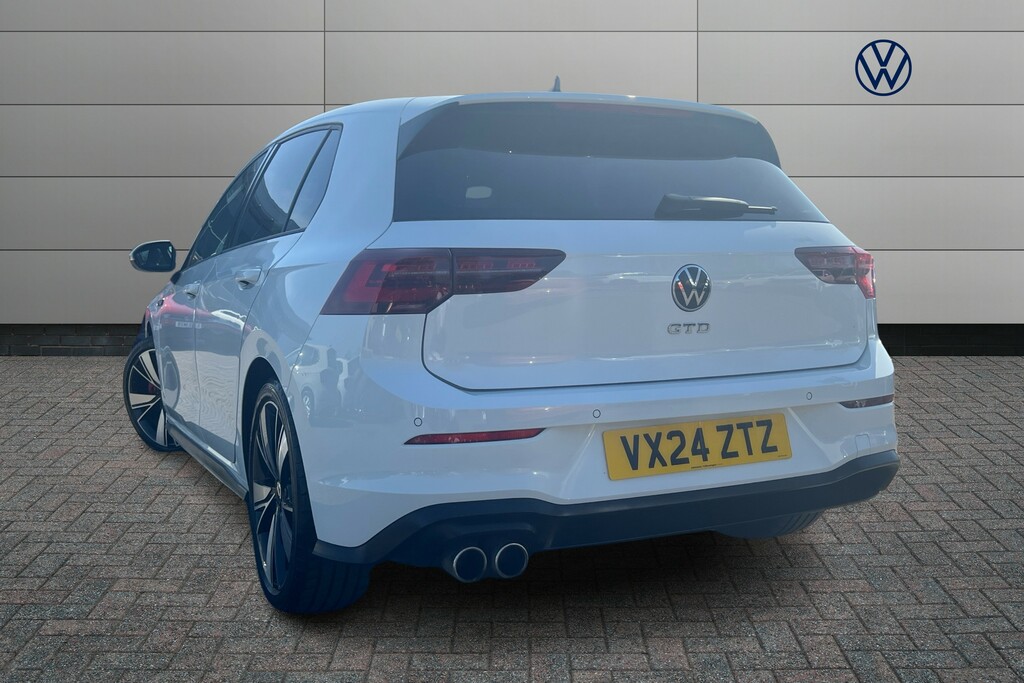 Volkswagen Golf 2.0 Tdi 200 Gtd Dsg VX24ZTZ White #3