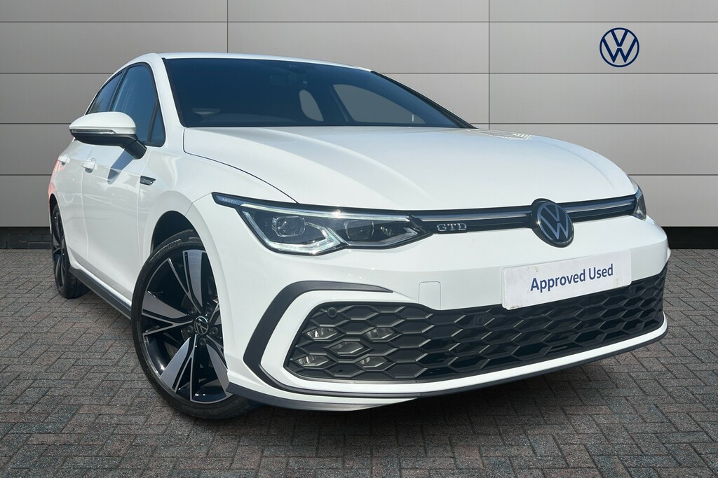 Volkswagen Golf 2.0 Tdi 200 Gtd Dsg White