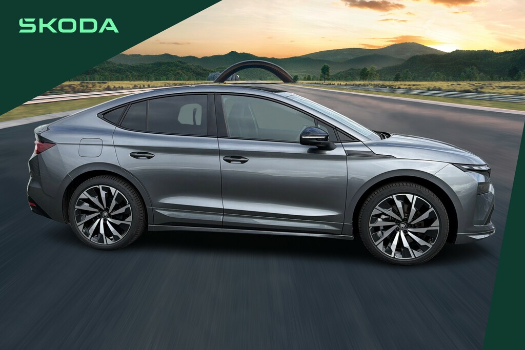 Skoda ENYAQ 210Kw 85 Sportline 82Kwh KM75TWA Grey #4