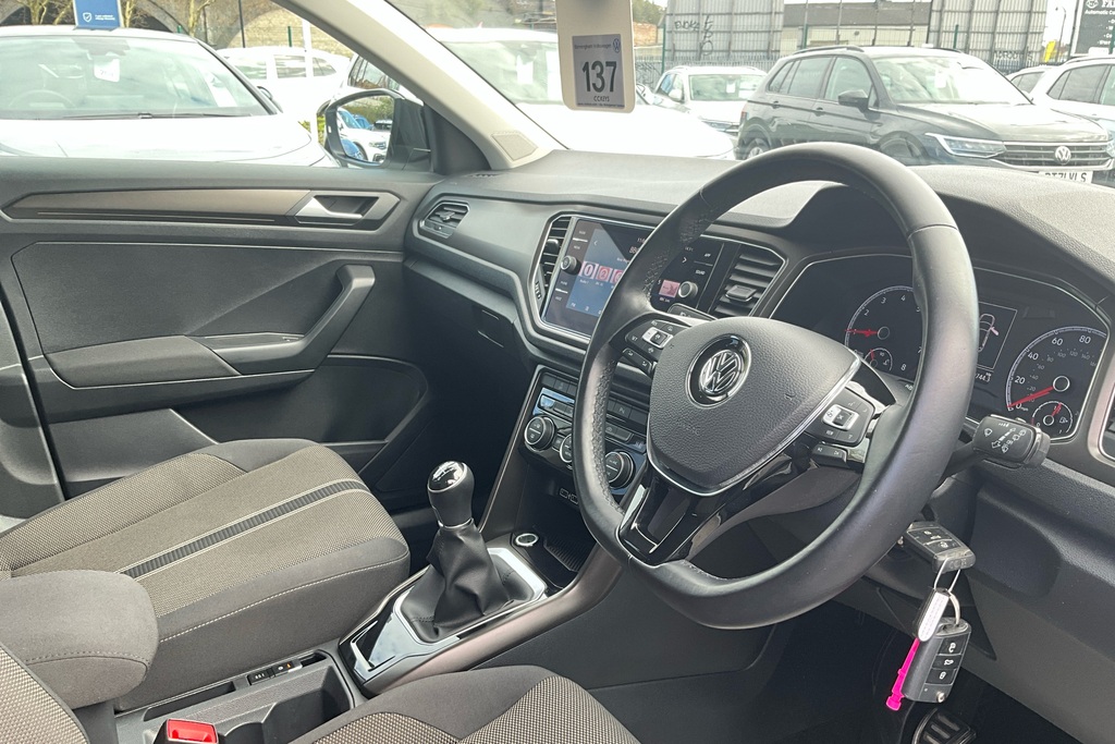 Volkswagen T-Roc 1.0 Tsi Design KM68XJT White #6