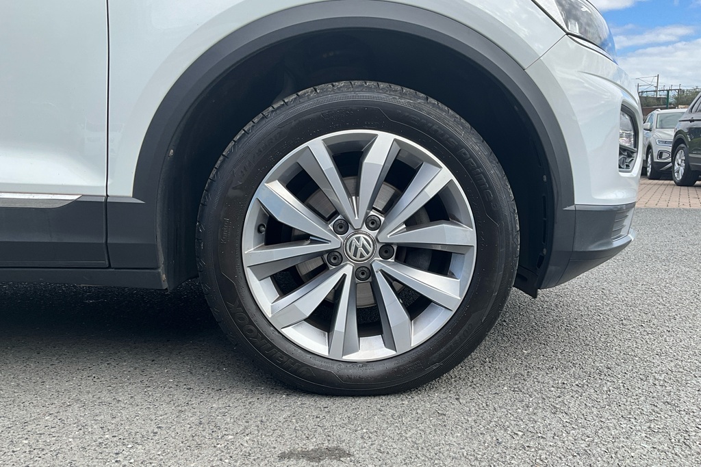 Volkswagen T-Roc 1.0 Tsi Design KM68XJT White #5