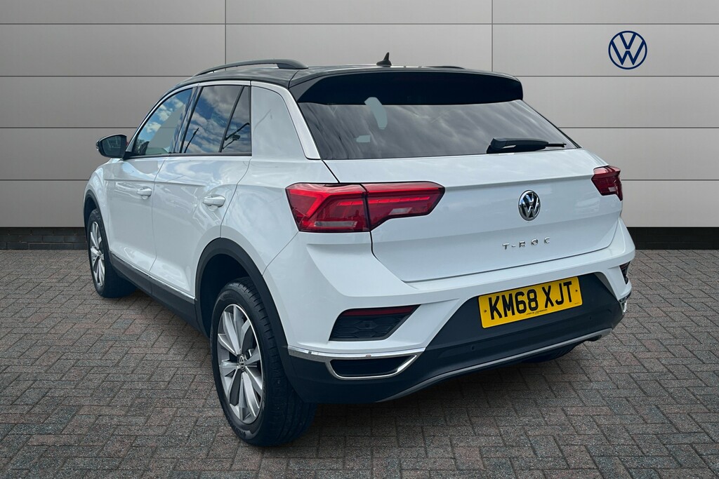 Volkswagen T-Roc 1.0 Tsi Design KM68XJT White #3