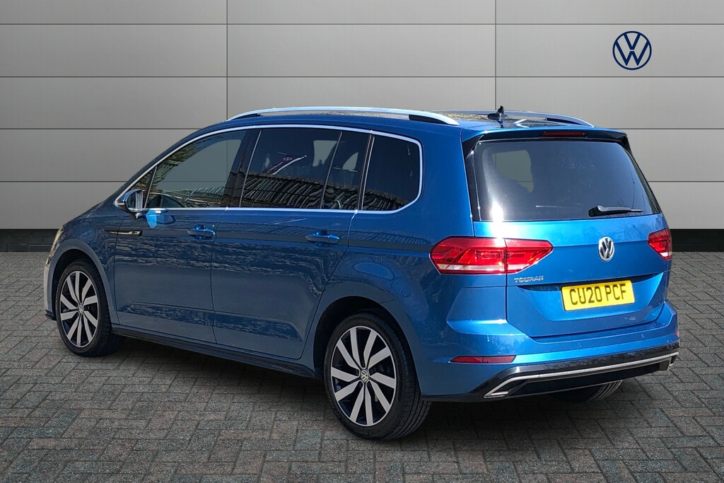 Volkswagen Touran 1.5 Tsi Evo R-line Dsg CU20PCF Blue #5