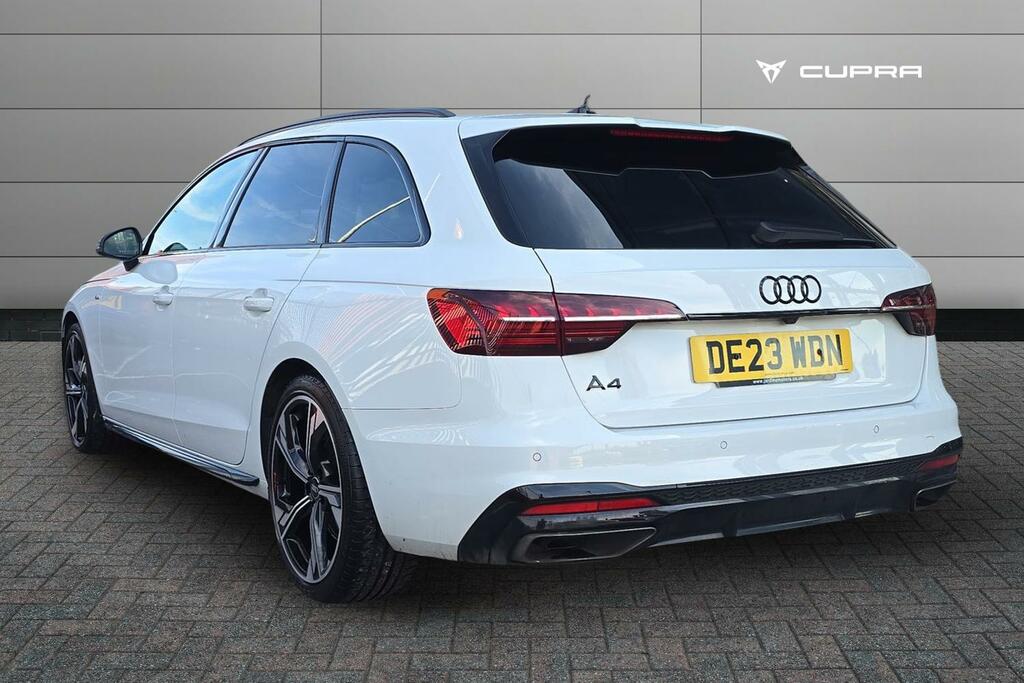 Audi A4 35 Tfsi Black Edition S Tronic DE23WDN White #6