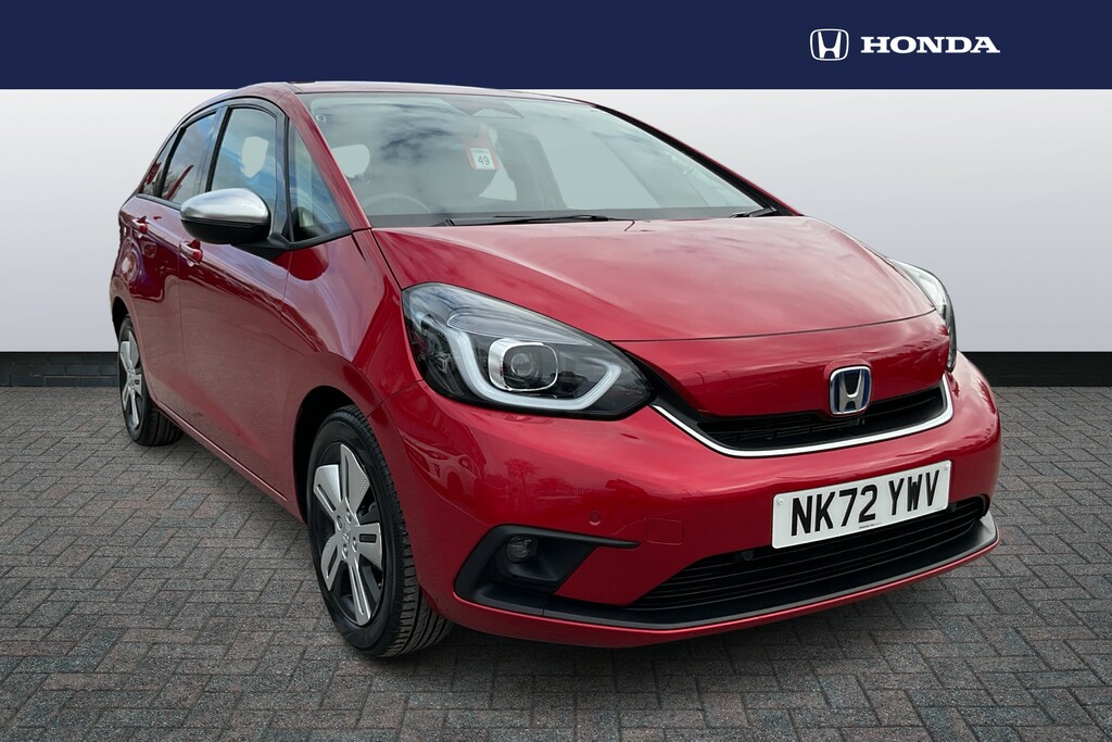 Honda Jazz 1.5 I-mmd Hybrid Ex Ecvt Red