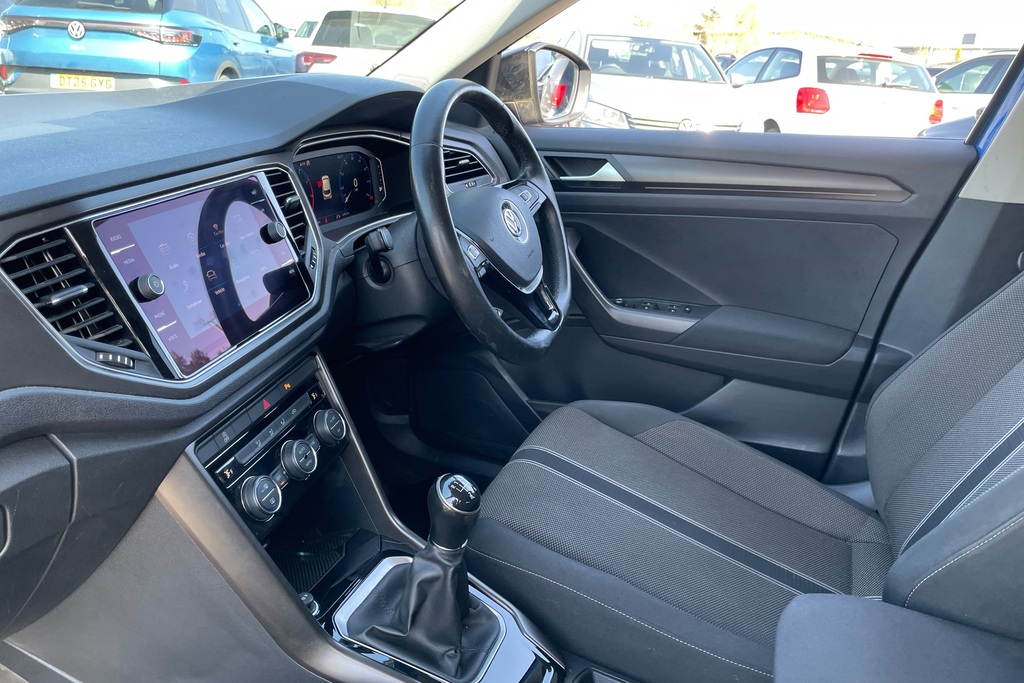 Volkswagen T-Roc 1.5 Tsi Evo Design KR68XJJ Blue #2