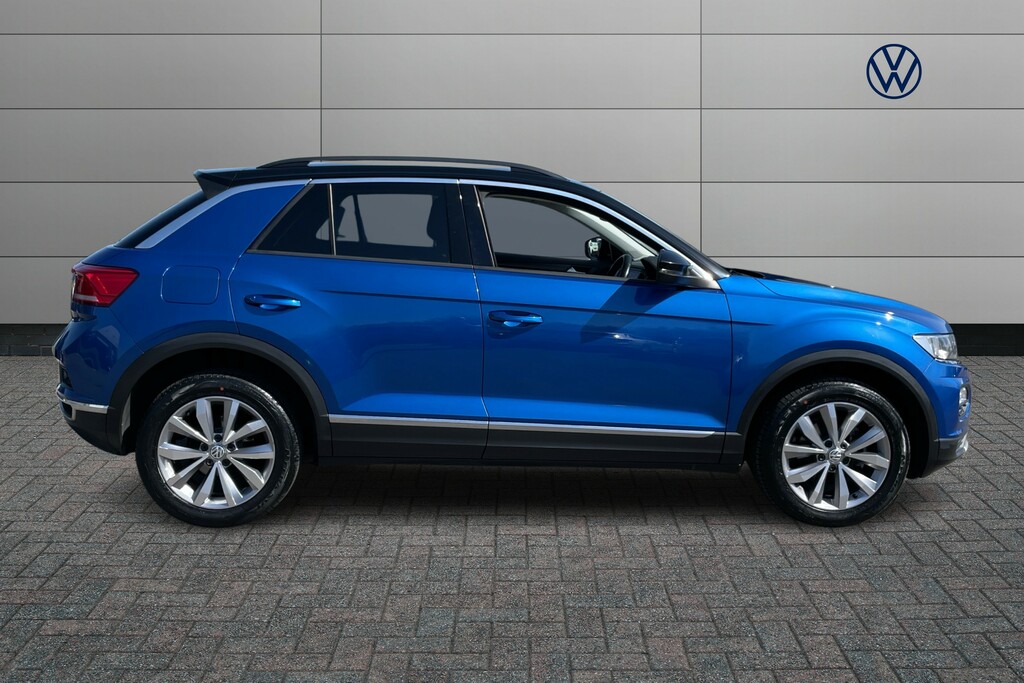 Volkswagen T-Roc 1.5 Tsi Evo Design KR68XJJ Blue #4