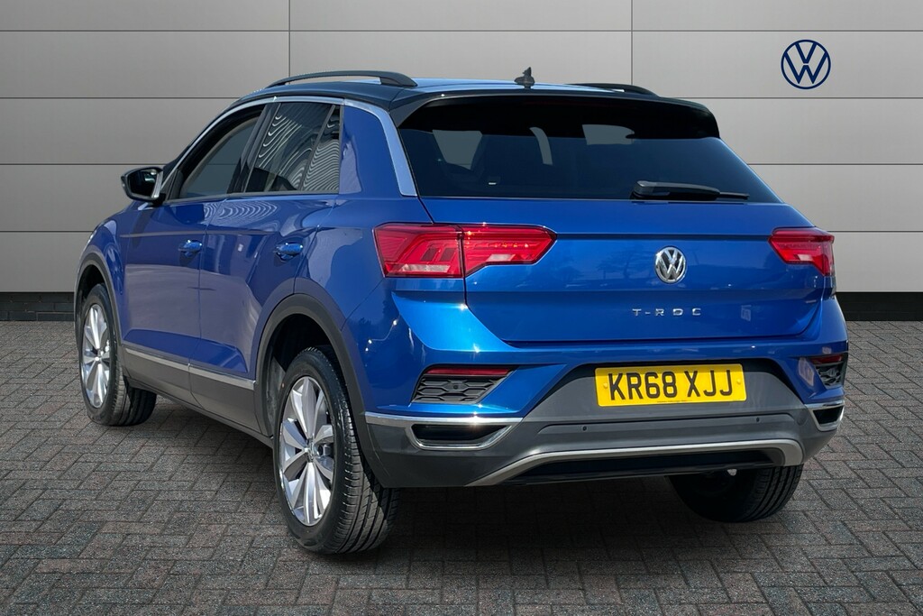 Volkswagen T-Roc 1.5 Tsi Evo Design KR68XJJ Blue #3