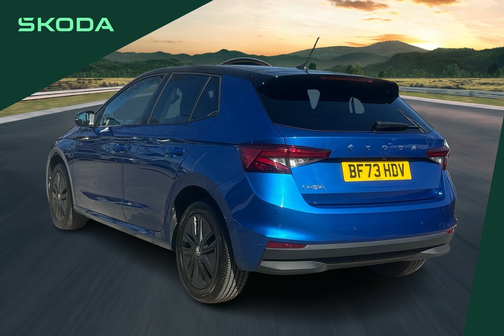 Skoda Fabia 1.0 Tsi Colour Edition BF73HDV Blue #3