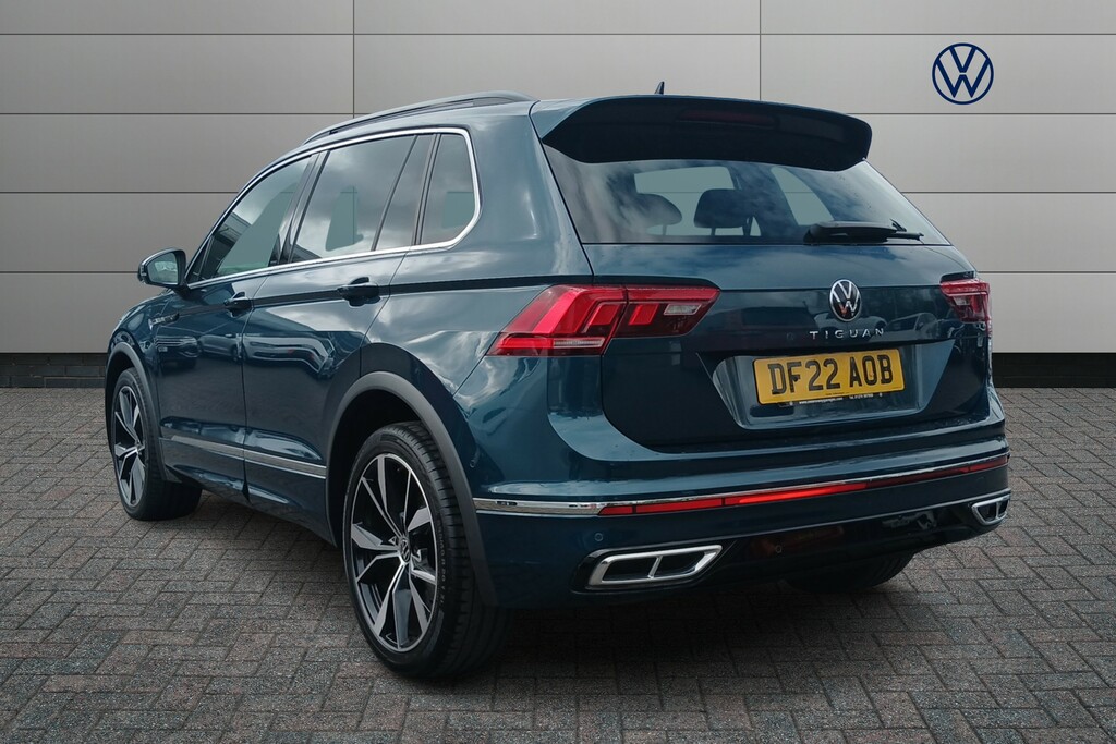 Volkswagen Tiguan 2.0 Tdi R-line Dsg DF22AOB Blue #3