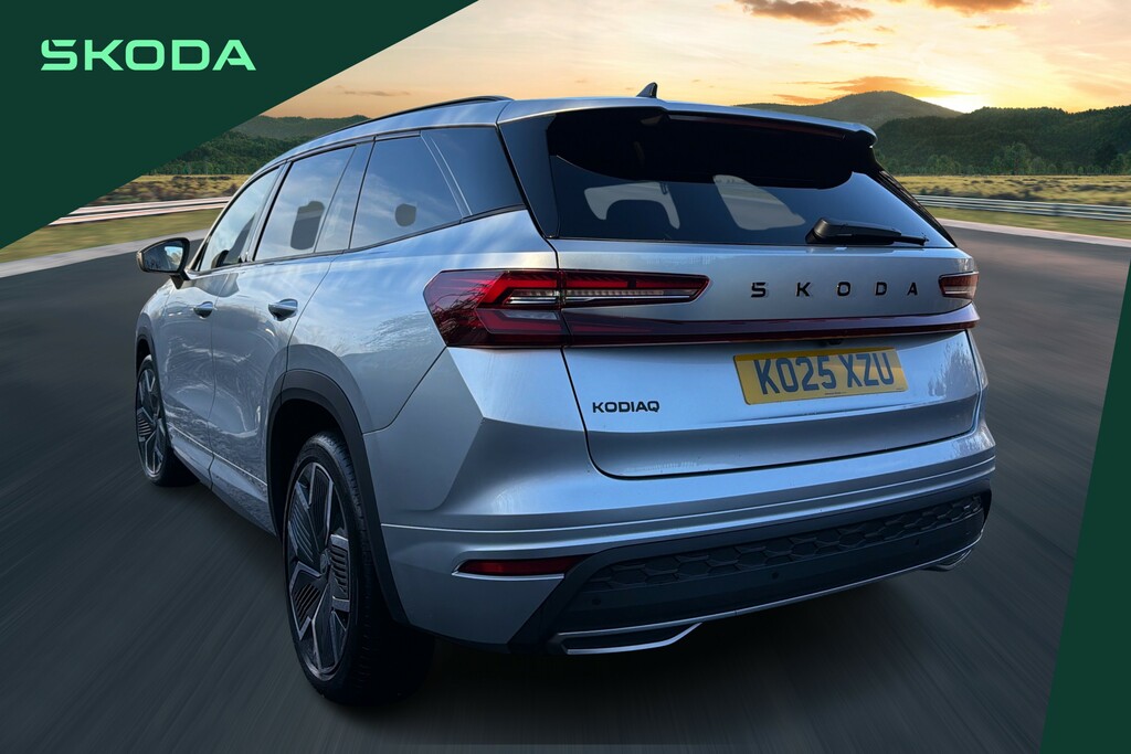 Skoda Kodiaq 1.5 Tsi E-tec Sportline Dsg 7 Seat KO25XZU Silver #3