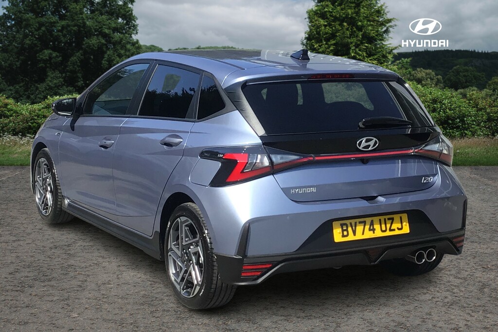 Hyundai I20 N Line S BV74UZJ Blue #2