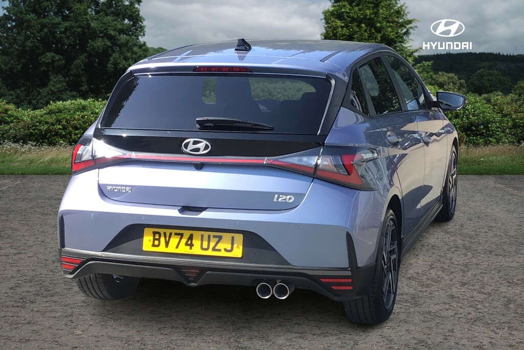 Hyundai I20 N Line S BV74UZJ Blue #5