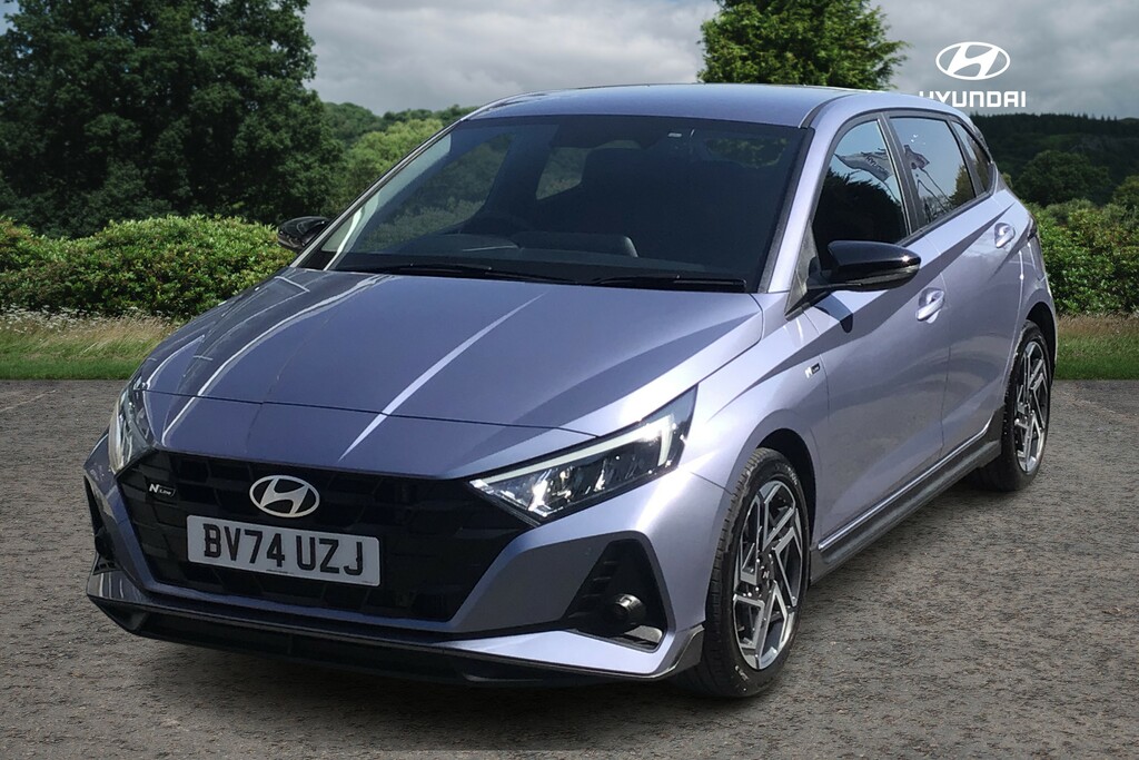 Hyundai I20 N Line S BV74UZJ Blue #4