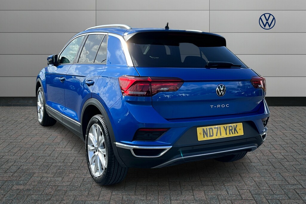 Volkswagen T-Roc 1.5 Tsi Evo Sel Dsg ND71YRK Blue #3