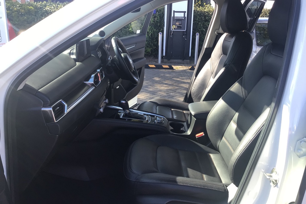 Mazda CX-5 2.0 E-skyactiv G Mhev Exclusive-line CK23FDM White #6