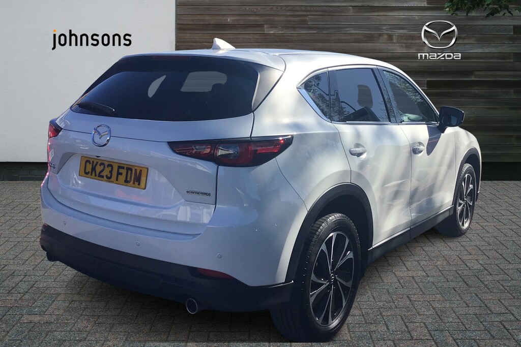 Mazda CX-5 2.0 E-skyactiv G Mhev Exclusive-line CK23FDM White #5