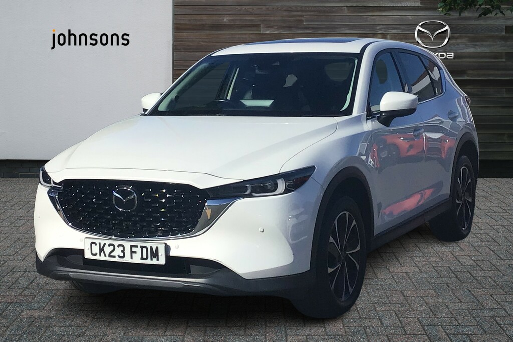 Mazda CX-5 2.0 E-skyactiv G Mhev Exclusive-line CK23FDM White #4