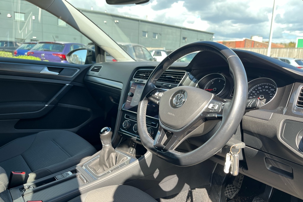 Volkswagen Golf 1.6 Tdi Se Nav VF68GZO Grey #6