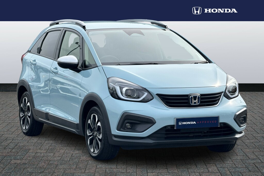 Honda Jazz 1.5 I-mmd Hybrid Crosstar Ex Ecvt Blue