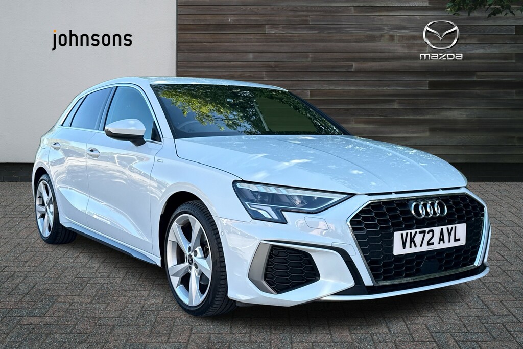 Audi A3 30 Tfsi S Line White