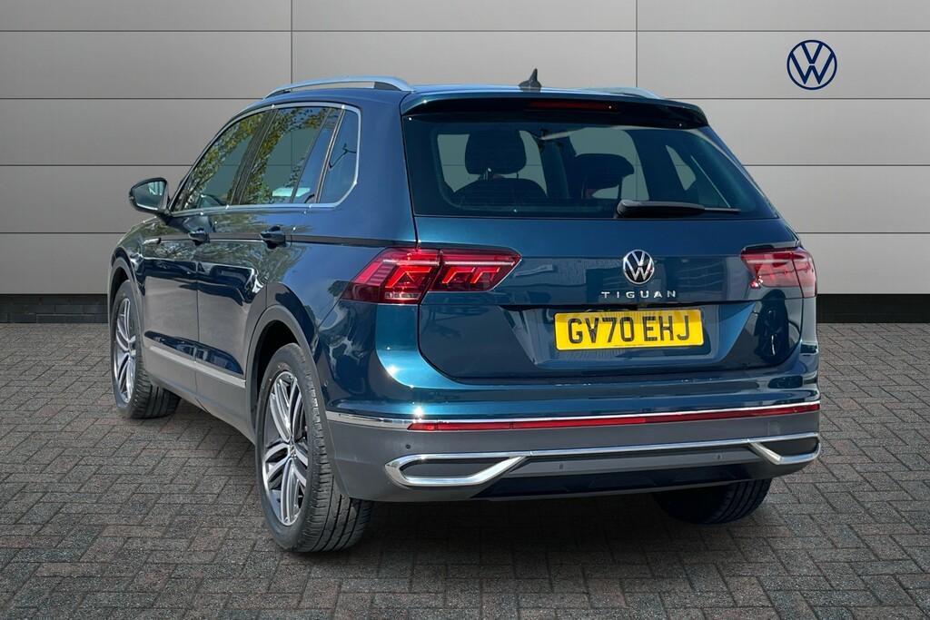 Volkswagen Tiguan 1.5 Tsi 150 Elegance Dsg GV70EHJ Blue #3