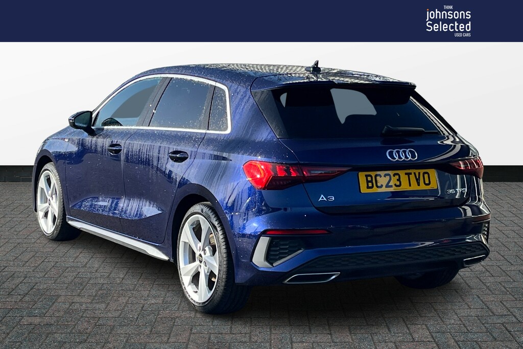 Audi A3 35 Tfsi S Line BC23TVO Blue #2
