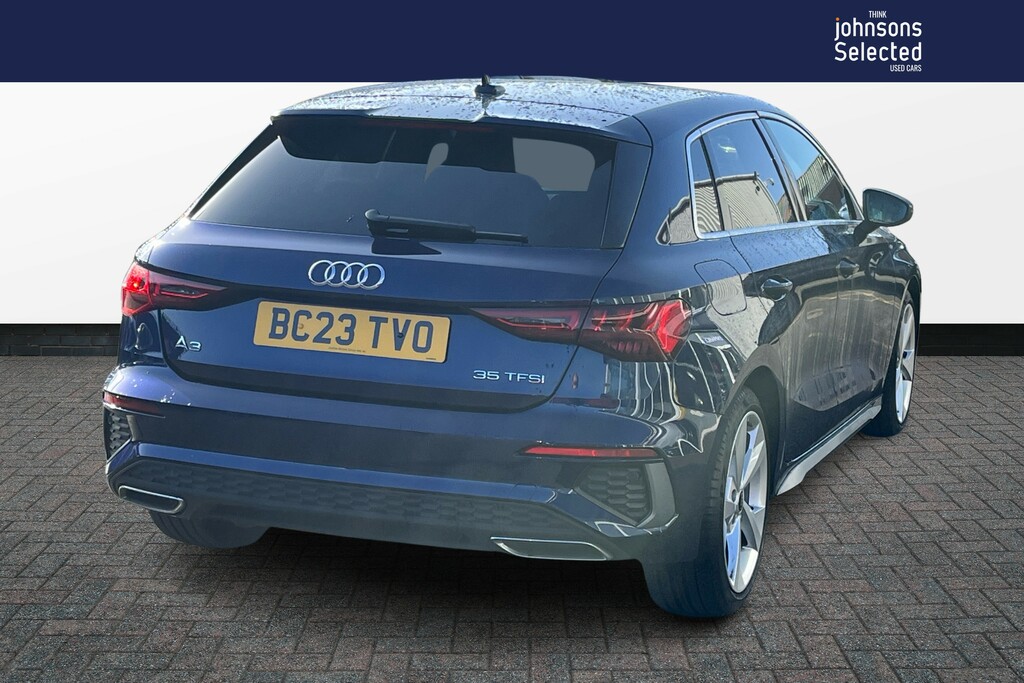 Audi A3 35 Tfsi S Line BC23TVO Blue #5